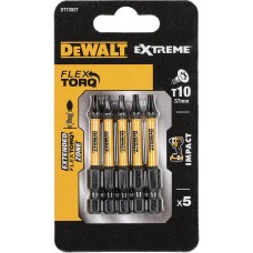 Біти DeWALT eXtreme TX10 57мм 5pcs. (DT7393T)