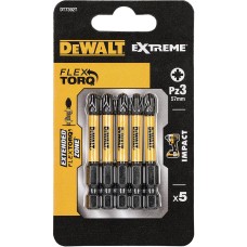 Біти DeWALT eXtreme PZ3 57мм 5pcs. (DT7392T)