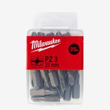 Біти Milwaukee PZ3 25мм 25pcs. (4932399591)