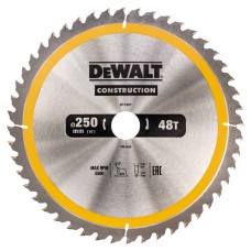 Диск пильний DeWALT Constrction 250х30мм 48T (DT1957)