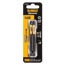 Біти DeWALT eXtreme PH2 89мм 2pcs. (DT70567T)