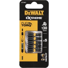 Біти DeWALT eXtreme TX30 25мм 5шт. (DT7384T)