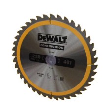 Диск пильний DeWALT Constrction 235х30мм 40T (DT1955)