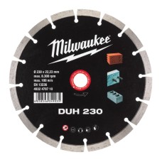 Диск алмазний по армованому бетону Milwaukee DUH 230x22.2 (4932478710)