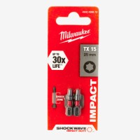 Біта Milwaukee Shockwave TX15 25мм 2шт. (4932430872)