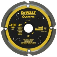 Диск пильний DeWALT eXtreme 190х30мм 4T (DT1472)