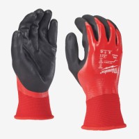 Рукавиці сигнальні Milwaukee Full Dip з захистом від порізів 1 рівня 9/L (4932493220)