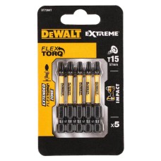 Біти DeWALT eXtreme TX15 57мм 5pcs. (DT7394T)