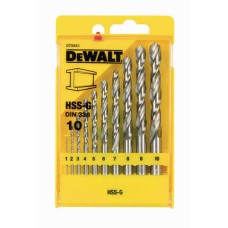 Набір свердел по металу DeWALT 10pcs. (DT5921)