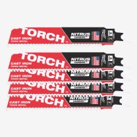 Полотно для шаб. пили Milwaukee THE TORCH CARBIDE NITRUS по металу 150мм 5pcs. (48005561)