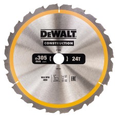 Диск пильний DeWALT Constrction 305х30мм 24T (DT1958)