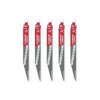 Полотно для шабельної пили Milwaukee Wrecker Carbide по мультиматеріалу 230мм 5шт. (48005542)