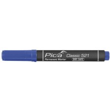 Маркер перманентний Pica Chisel синій (521/41)