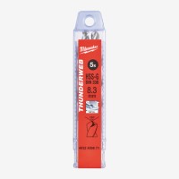 Свердло по металу THUNDERWEB HSS-G Milwaukee DIN338 8.3х117мм 5шт. (4932459871)