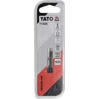 Свердло по металу PREMIUM YATO HSS4241 1.0мм 5pcs. (YT-44202)