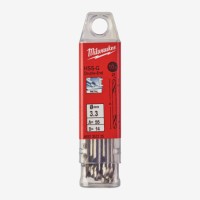 Свердло по металу HSS-G Milwaukee DIN1412 3.3мм двустороннє 10шт (4932352225)