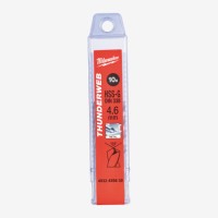 Свердло по металу THUNDERWEB HSS-G Milwaukee DIN338 4.6х80мм 10шт. (4932459850)