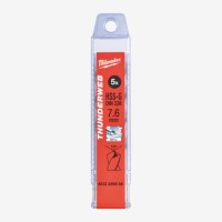 Свердло по металу THUNDERWEB HSS-G Milwaukee DIN338 7.6х117мм 5шт. (4932459866)