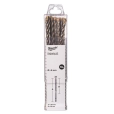 Бур SDS-PLUS 4C Contractor MILWAUKEE, O6х160мм, (10шт)