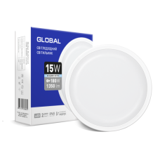 Антивандальний LED-світильник GLOBAL 15W 5000K (IP65) для ЖКГ коло