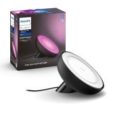 Настільний світильник розумний Philips Hue Bloom, 2000K-6500K, RGB, ZigBee, Bluetooth, димування, чорний