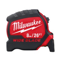 Рулетка метрична Milwaukee WIDE BLADE 8м/26Ft (4932471818)