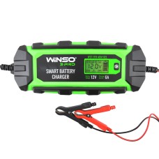 Зарядний пристрій АКБ Winso Pro 12V, 6A LCD