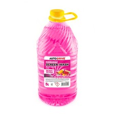 Омивач скла літній AutoDrive Summer Screen Wash Bubble Gum PET 5л