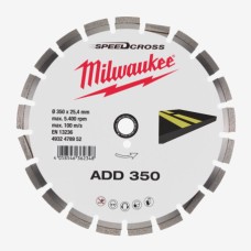 Диск алмазний по асфальту Milwaukee Speedcross ADD 350x25.4 (4932478952)