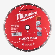 Диск алмазний по армованому бетону Milwaukee Speedcross HUDD 350x25.4 (4932471985)