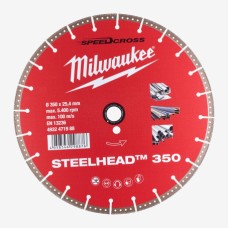 Диск алмазний по металу Milwaukee Steelhead 350x25.4 (4932471988)