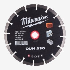 Диск алмазний по армованому бетону Milwaukee DUH 230x22.2 (4932399542)