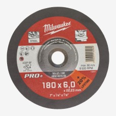 Диск зачисний по металу Milwaukee SG 27/180х6.0 PRO+ (4932451503)