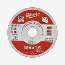 Диск відрізний по металу Milwaukee SCS 41/125х1.5 (4932451479)