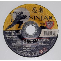 Диск шліфувальний по металу NINJA 125х6.0 (65V025)