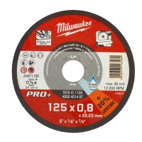 Диск відрізний по металу MILWAUKEE.W Pro+ SCS42 125x0.8mm