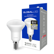 LED лампа GLOBAL R50 5W мягкий свет 220V E14 (1-GBL-153)